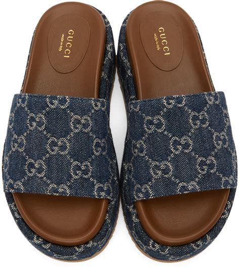 sansale gucci|gucci slide sandals.